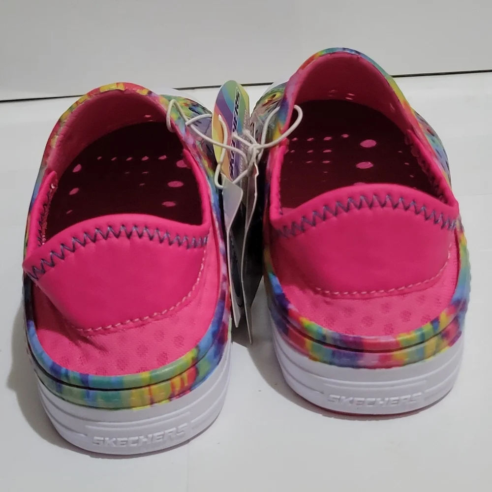Skechers Foamies Guzman Steps Aqua‎ Surge Tie-Dye Water Shoes Kids